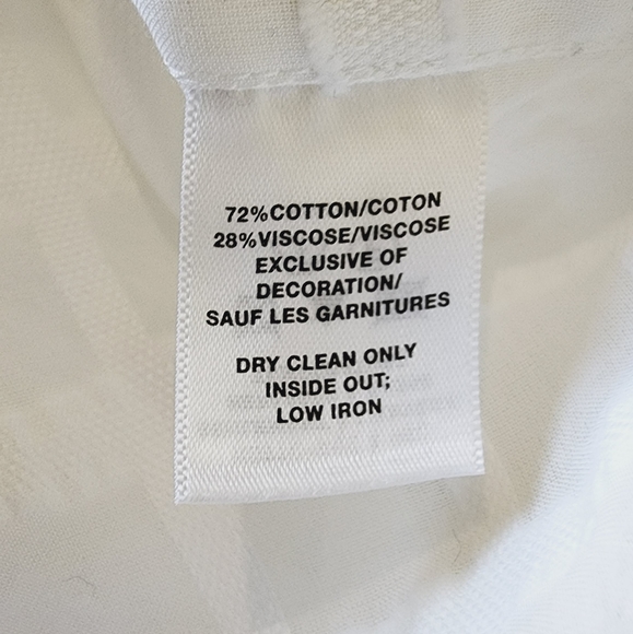 [1X] Lafayette 148 New York Button Down Dress/Duster - Picture 14 of 15